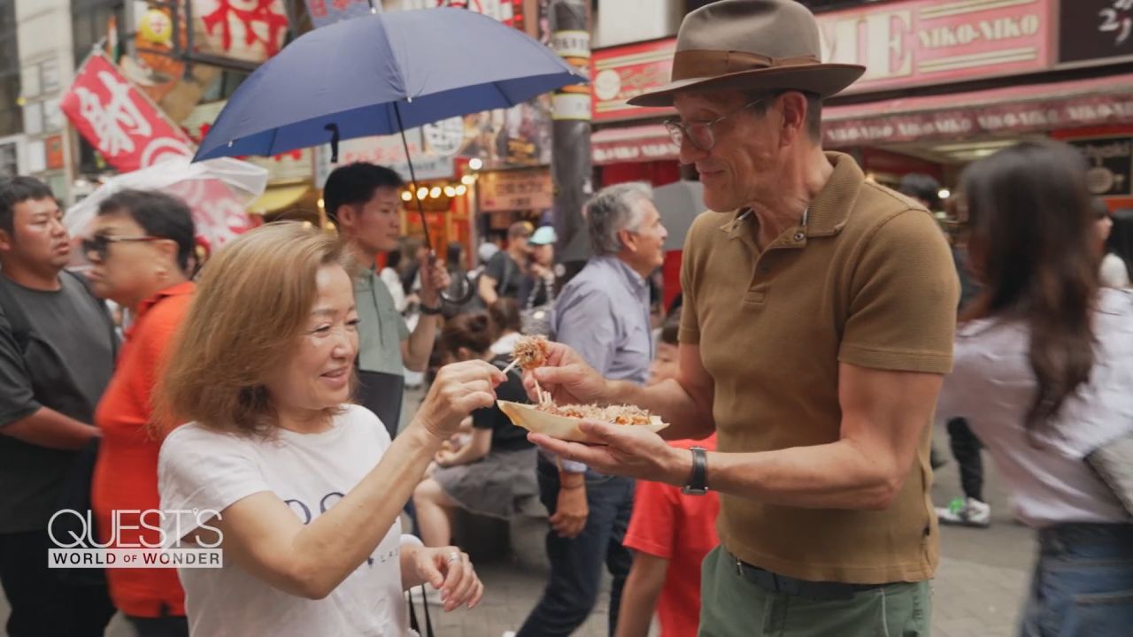 

<p>There's a saying in Osaka that goes, “eat until you go bankrupt.” CNN's Richard Quest tackles this challenge while exploring Dotonbori, the popular shopping district home to the iconic giant crab and Glico Man sign.</p>
<p>” class=”image__dam-img image__dam-img–loading” onload=”this.classList.remove(‘image__dam-img–loading’)” onerror=”imageLoadError(this)” height=”1080″ width=”1920″/></picture>
    </div>
</div></div>
</p></div>
</p></div>
<div class=